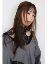 アンドスタイル(&style)&nbsp;【大名店　江藤】ブラウンベージュ　ブリーチなしダブルカラー