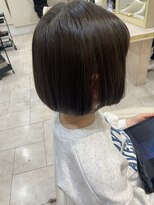 アッシュ 仙川店(Ash)&nbsp;キッズカット　ショートボブ　可愛い　収まる　乾かすだけ