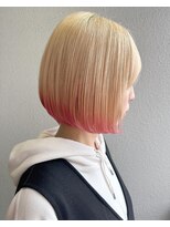 レリー バイ アルティナ 川越店(Lelie by artina)&nbsp;エンドカラーピンク_毛先カラーピンク_裾カラーピンク