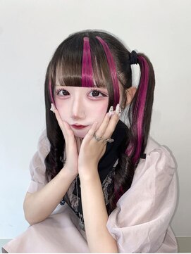 ロンドローズ 名古屋(Lond damaskRose) 学割 ブリーチなしダブルカラー ブリーチ 髪質改善 ボブ 190