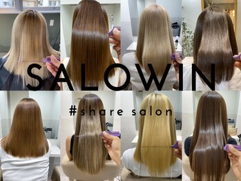 サロウィン 那覇店(SALOWIN)の写真/ブリーチ履歴もハードなクセ毛も地毛よりも柔らかくしなやかな髪質に仕上げます！