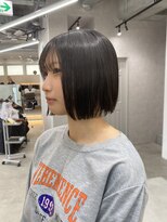ヘアサロン ドット トウキョウ カラー 町田店(hair salon dot. tokyo color) 黒髪/ボブルフ/ネビージュ/小顔/ワンレン/前髪