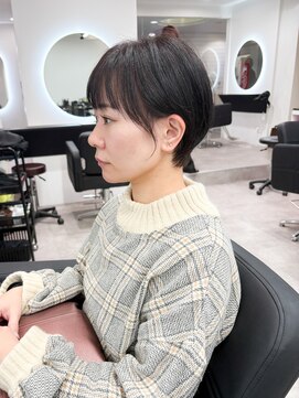 グランドライン(GRAND LINE) バームだけで可愛い丸みシルエットショート