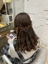 ブーミー(Bor mee)&nbsp;【Bormee】ヲタ活/量産/髪の毛リボン/ハーフアップ/ヘアセット