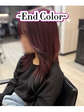 ヘア メルト(Hair Melt) BLACK×RED×END COLOR