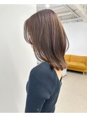 ナチュラル外ハネレイヤーボブ