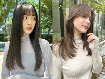 ラボヌール ヘアー エクラ(La Bonheur hair eclat)の写真/ピンピンしないナチュラルな地毛風ストレート♪柔らかさを兼ね備えた自然な仕上がり【大宮/縮毛矯正】