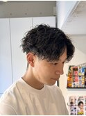 波巻きスパイラルパーマ