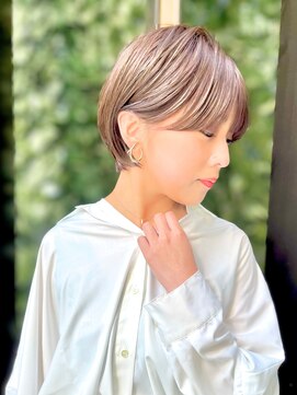 ジエクト 本店(The Ect) 似合わせショートボブ◇夏に映えるカラー×小顔ショート