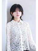 ストレートウルフショート