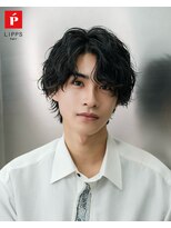 リップス 天神(LIPPS)&nbsp;【LIPPS天神】ミディアム波巻きパーマ