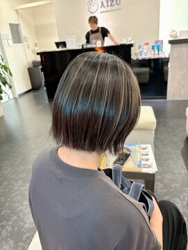 アイズ 渋沢(AIZU) ショート　ハイライト