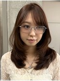 韓国ヘア/顔周りカット/レイヤーカット/韓国[新潟駅/万代]