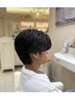 レ セゾン(Les Saisons)&nbsp;センターパートニュアンスパーマ