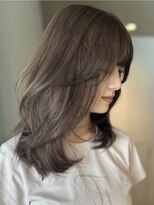 アイシー 表参道(ICY)&nbsp;オーダー多数！ミディアムレイヤーカット/透明感カラー