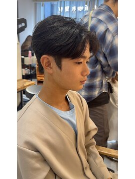 キャンバス バイ ネオリーブ 横浜西口(Canvas by neo.) 横浜★毛流れフェザーパーマメンズパーマ