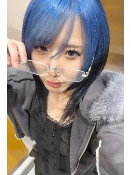 ハイパー(HYPER) ブルー × ブラック