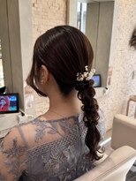 ヴィサージュプラス(VISAGE plus) 編みおろしヘアアレンジ♪