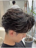熊本メンズサロン フェザーショート フェザーパーマ