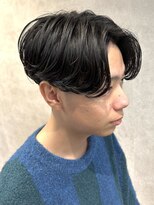 メンズココ 清澄白河店(MENS COCO)&nbsp;ニュアンスパーマセンターパートフェザーパーマフェザーショート