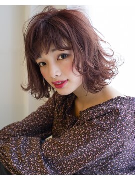 ヘアアンドエステ ヒロイン 西麻布本店(Hair&Esthe HIROIN) ピンクアッシュ『山村雄貴』