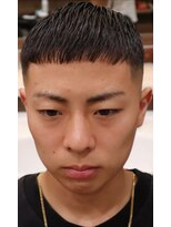 アクセプトザワールドバーバー(Accept the world barber)&nbsp;crop(クロップ)×skinfade