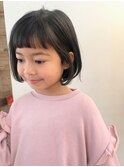 キッズカット　キッズヘア　ボブ　キッズヘア女の子　二子玉川