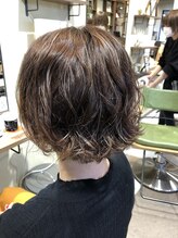 ヘア アンド ビューティ ビーズアモール 春日井神領店(Hair&Beauty B's amor) ボブベースミックスパーマ◎30代40代50代60代