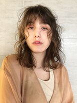 アルバム 渋谷パルコ(ALBUM)&nbsp;ソフトウルフレイヤーカット_アッシュブラウンネオウルフ_6901