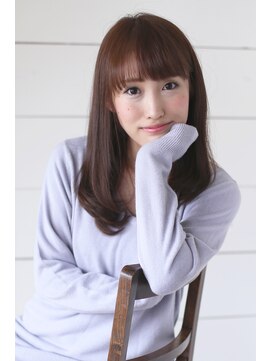 キキ(kiki) ニュアンスワンカール小顔ストレート