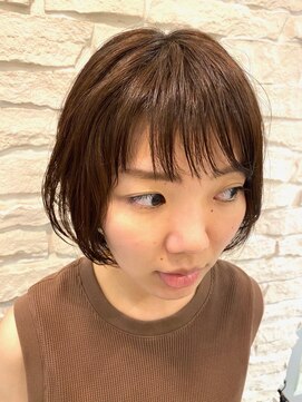 ゾンネ(ZONNE) 【ZONNE】ピンクベージュショート