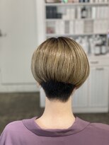 ツムグ 代官山店(TUMUGU)&nbsp;ビビッドカラーショコラベージュ/脱白髪染め白髪ぼかし