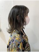 20代30代40代セミディの大人ウルフ。