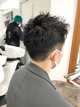 ヘッズ 本八幡店(HEADS) MEN'S HAIR センターパート サイドパート 韓国マッシュ