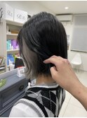 インナーカラーホワイトベージュ