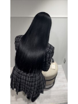 ラベスト キョウト(LOVEST) 髪質改善カラー◆韓国風blue-black◆冬美髪