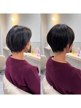 ウィステリア(wistaria) 骨格補正ショート