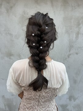 プリマ アンジュ 中目黒店(PRIMA ange) 編みおろし,ヘアセット,結婚式,20代30代小顔【中目黒】