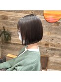 顎下ギリギリのミニボブ☆