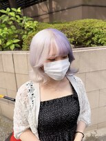 リル 溝の口(LiL)&nbsp;ホワイト×ラベンダー　ツートンカラー