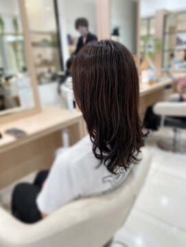 アッシュ 行徳店(Ash) 白髪ぼかし細めハイライト