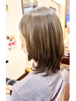 ヘアー グリーン(hair green) 20代30代40代レイヤーくびれ顔まわりレイヤー【髪質改善】
