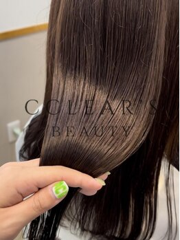 クリアーズビューティー(CCLEAR'S BEAUTY)の写真/2種類から選べて嬉しい！！話題のトリートメントで”つい触りたくなる”うる艶髪へ…☆