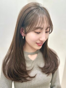 ローネス ギンザ(LONESS ginza) レイヤー/顔まわりカット/くびれヘア/前髪/小顔/韓国/髪質改善