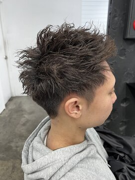 ココ 本八幡(KOKO) ★ニュアンスパーマカルマパーマ#ベリーショート#ダークアッシュ