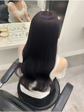 エトバイイオエ(et by ioe) 黒髪/ボブルフ/ネビージュ/小顔/ワンレン/髪質改善/グレージュ