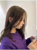 ワンカールで決まるレイヤーカット
