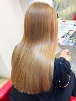 ジョリエス 目白店(Joliesse)&nbsp;20代30代髪質改善カラーミルクティーベージュ艶感ストレート