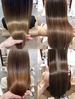 ジル フラン 吉田店(JILL franc)&nbsp;ドライヤーで乾かしただけで超自然におさまる縮毛矯正