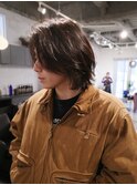 【メンズロング/阿部達哉】ロン毛/メンズレイヤー/90年代